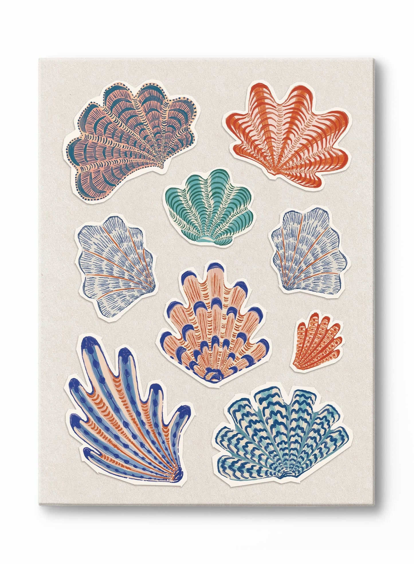 Coralli, Œuvre sur toile