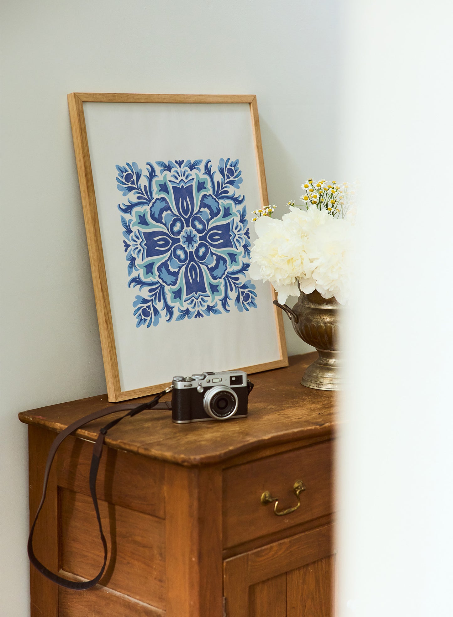 Mediterranean Tile, Poster