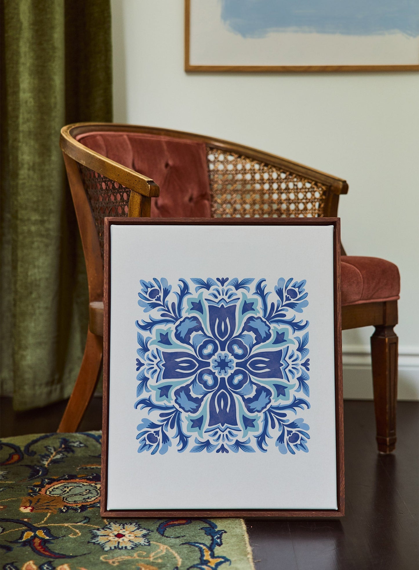 Mediterranean Tile, Canvas