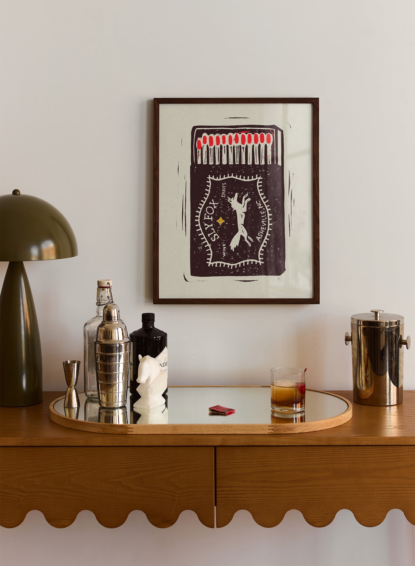 Allumettes du renard rusé, Affiche