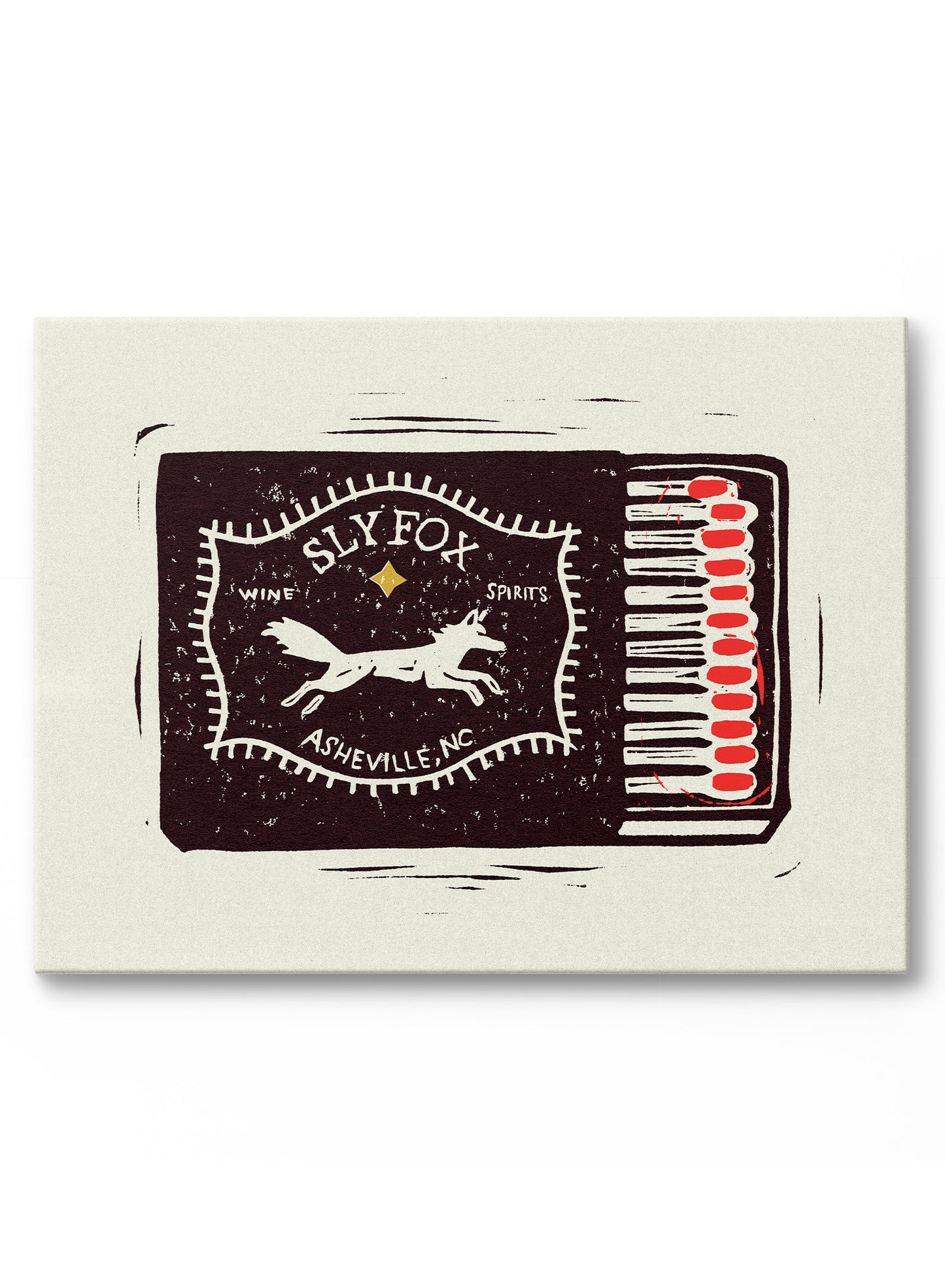 Allumettes du renard rusé, Affiche