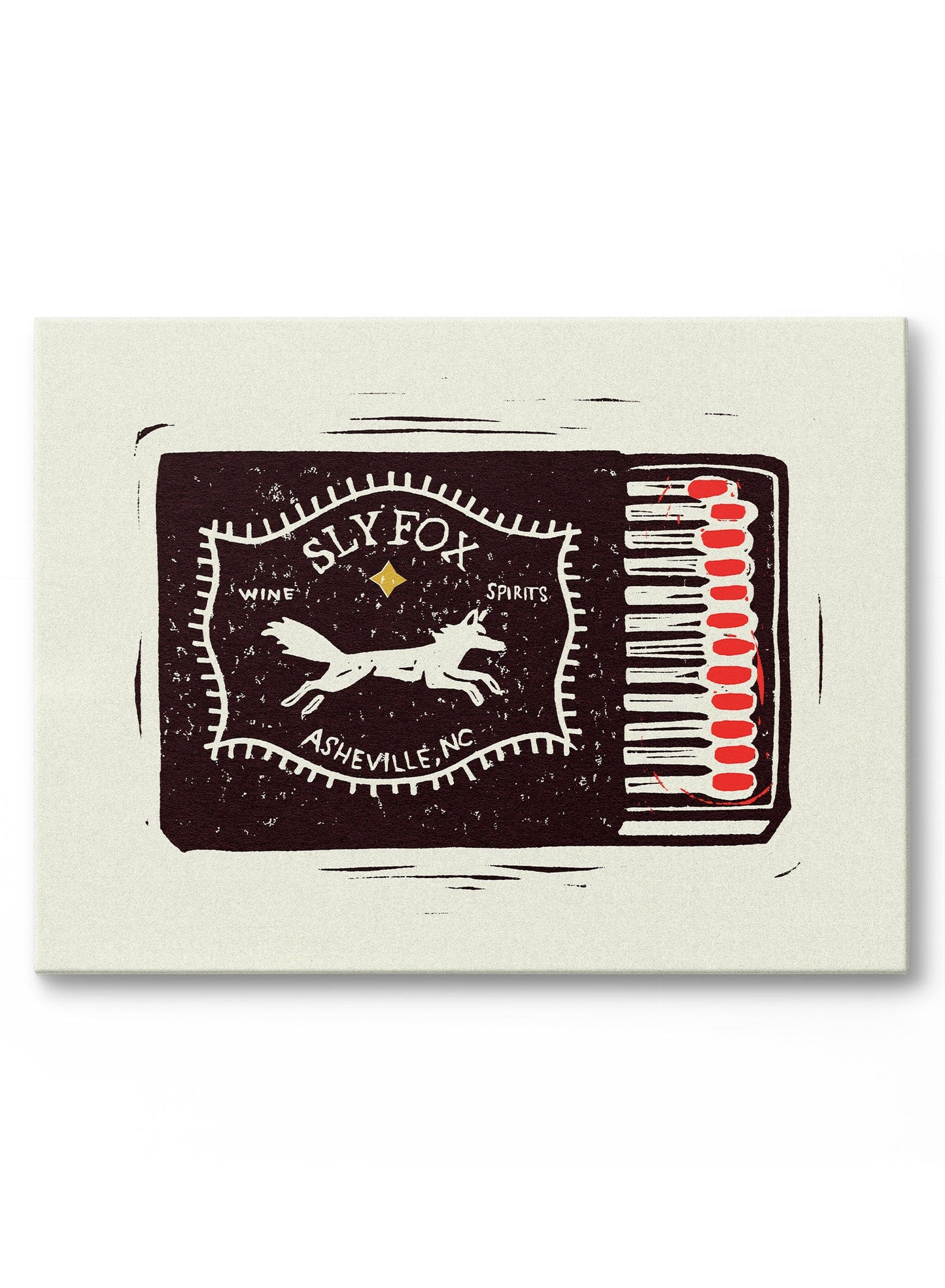 Sly Fox Matchbox, Canvas