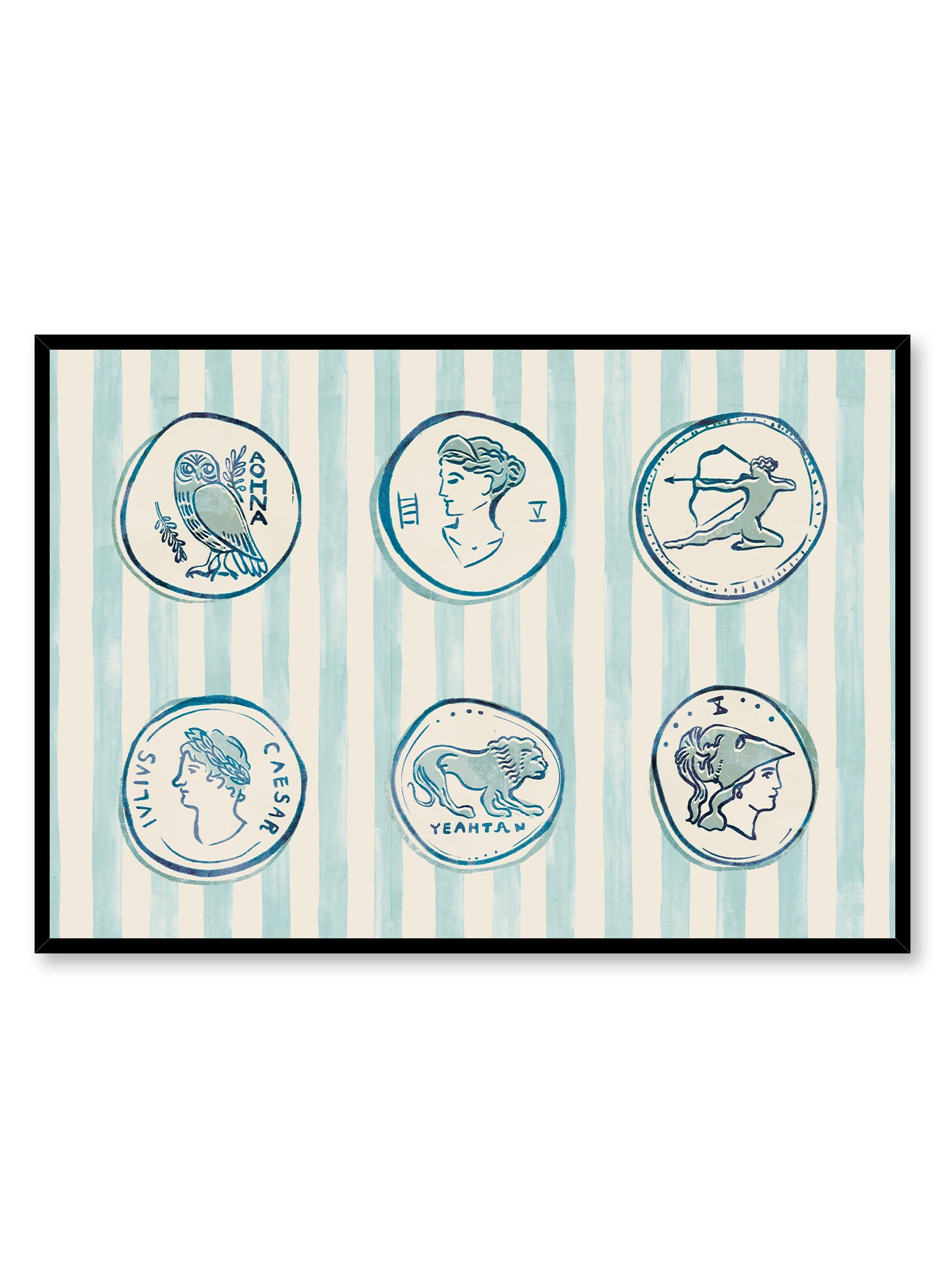 Coin Collection | Shop Posters, Canvas & Prints Online at Opposite Wall