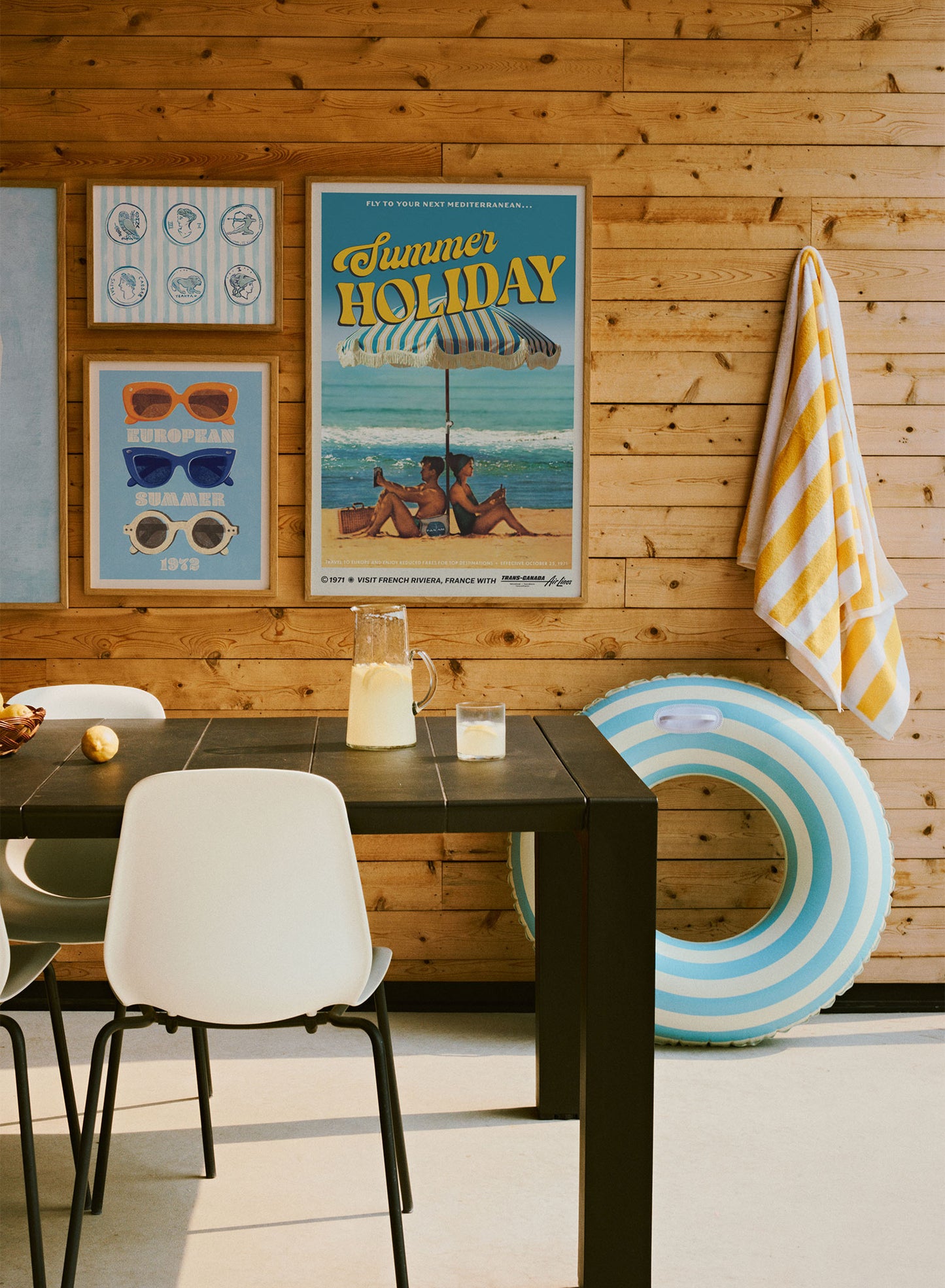 Vacances au soleil, Affiche