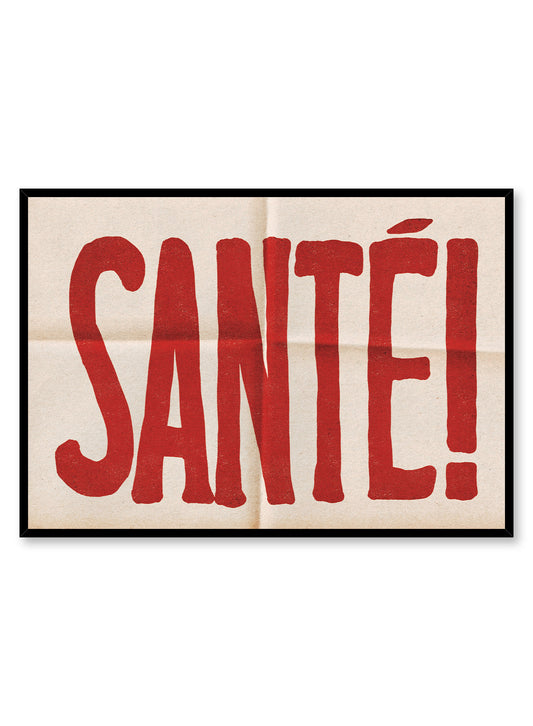 Santé!, Affiche