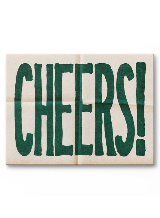 Santé!, Œuvre sur toile