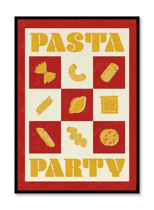 Pasta Party, Poster