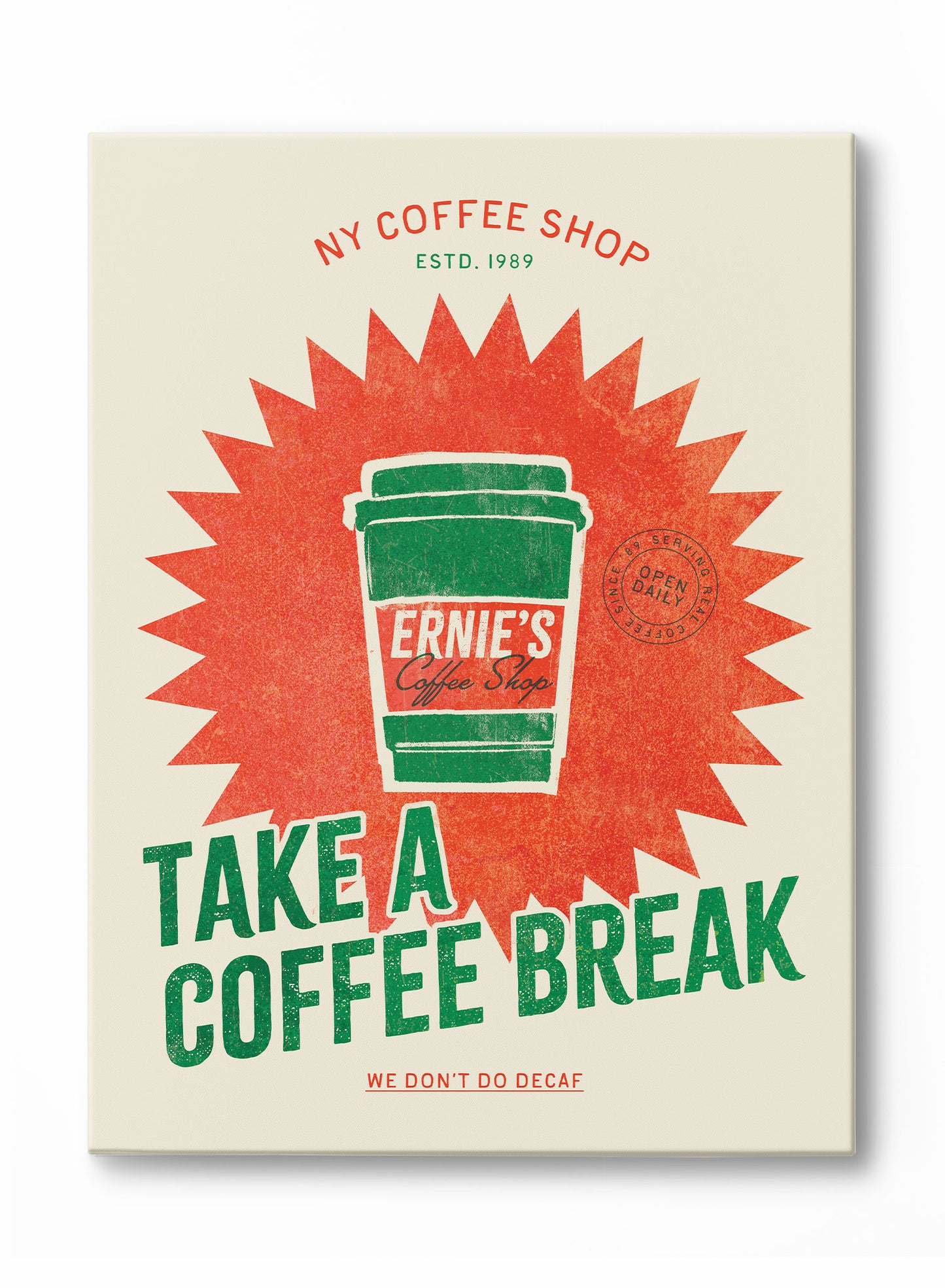 Club caféiné, Affiche