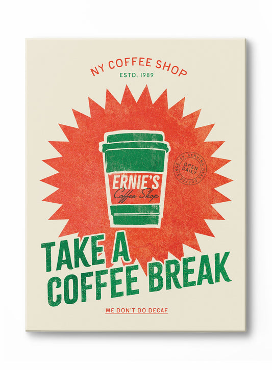 Caffeinated Club, Canvas