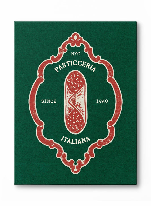 Saint Cannoli, Œuvre sur toile