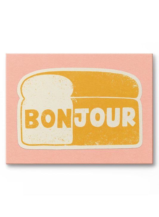 Tranches du Matin, Œuvre sur toile