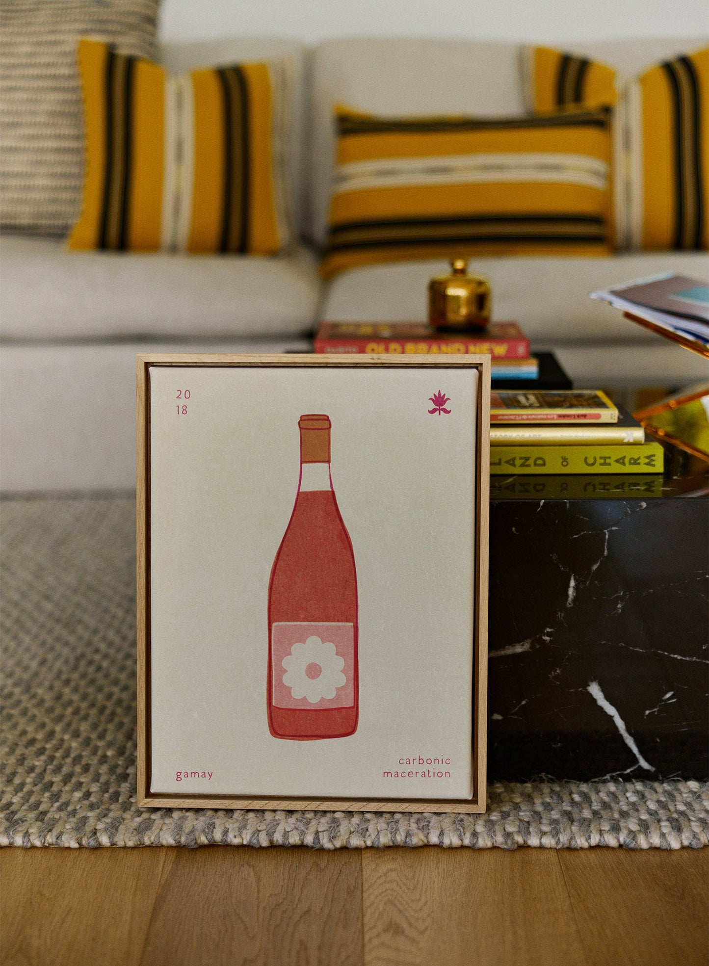 Floral Notes, Canvas