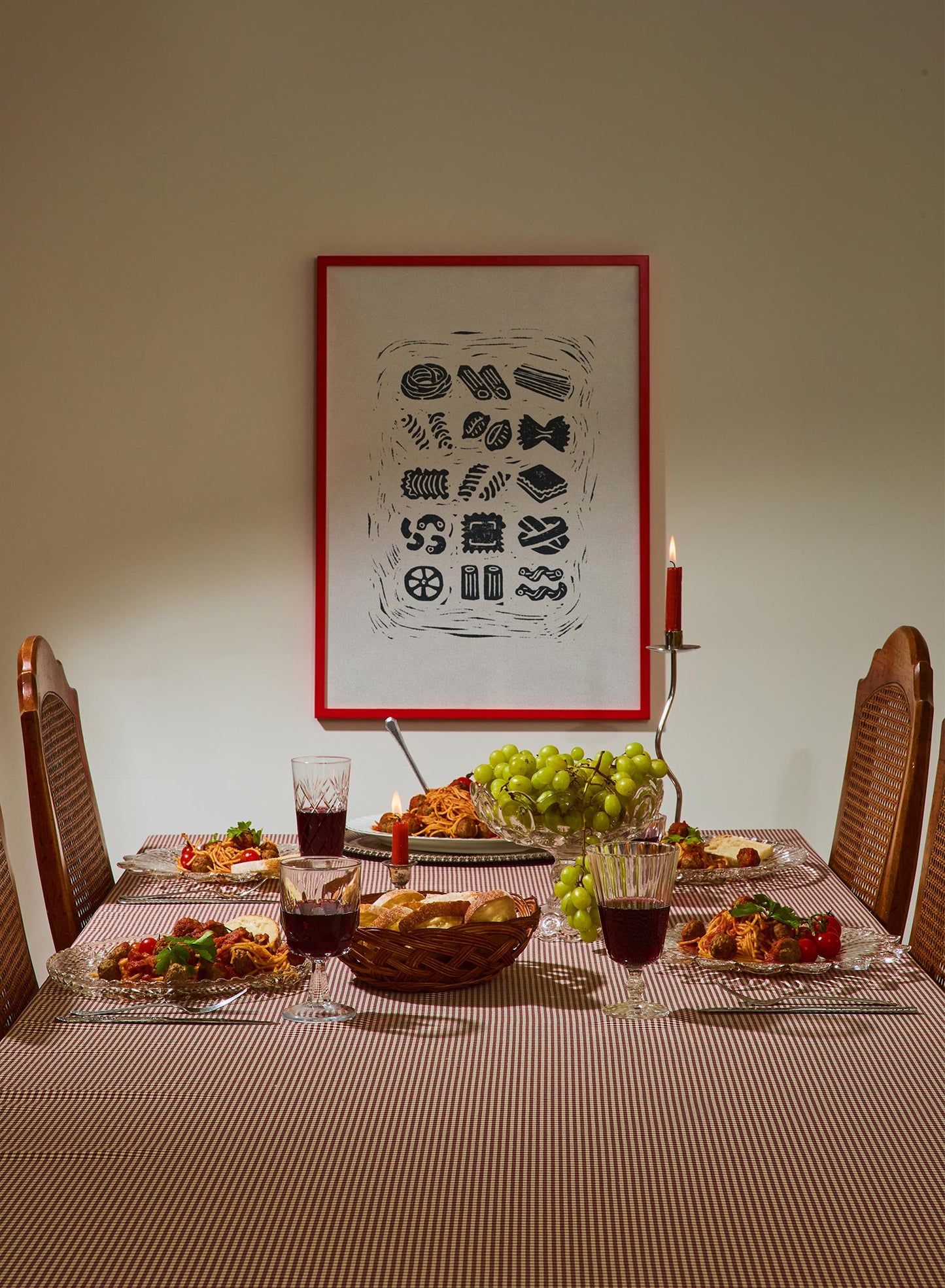 Pasta la Vista, Affiche