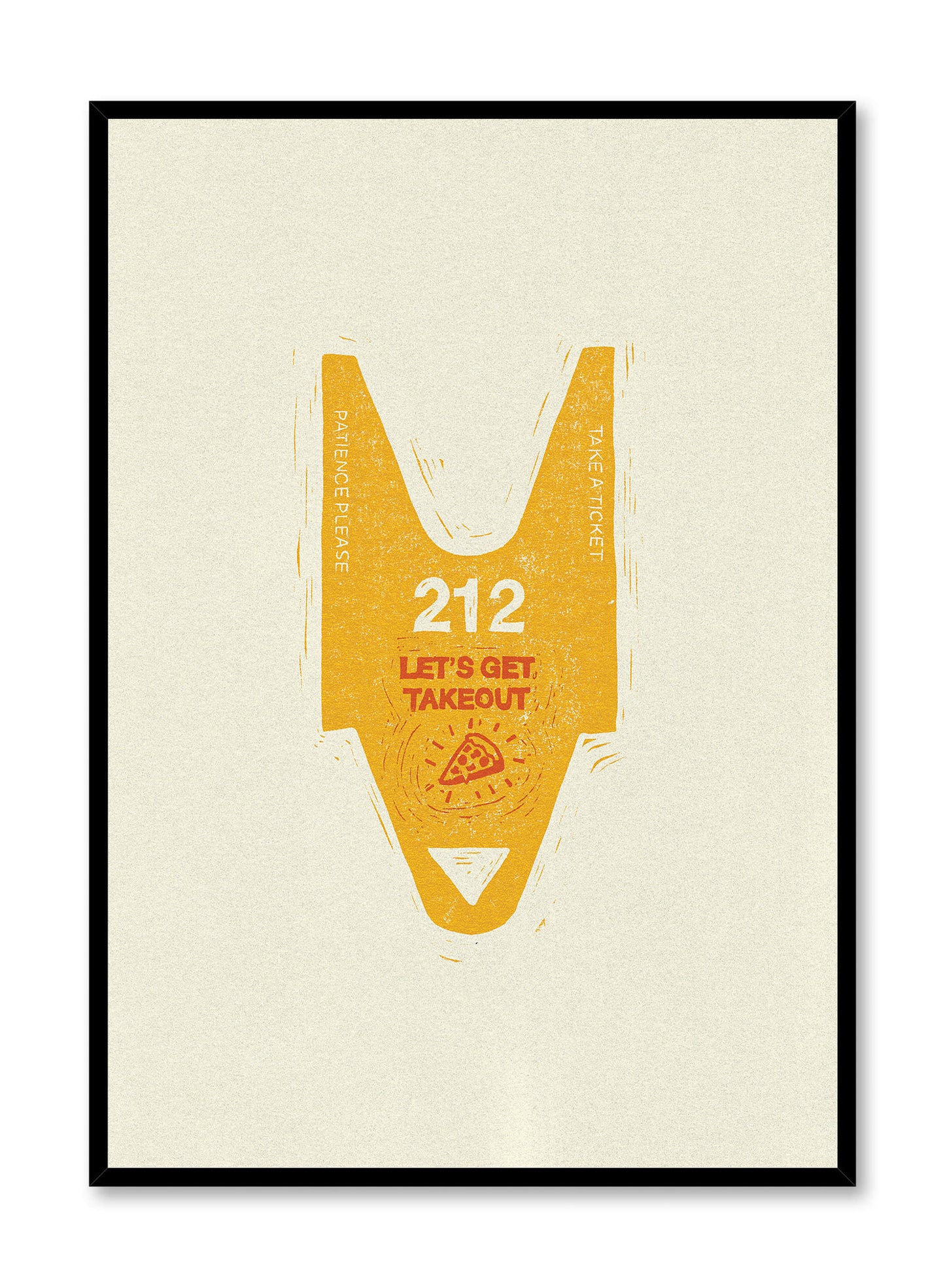 On se prend du take-out?, Affiche