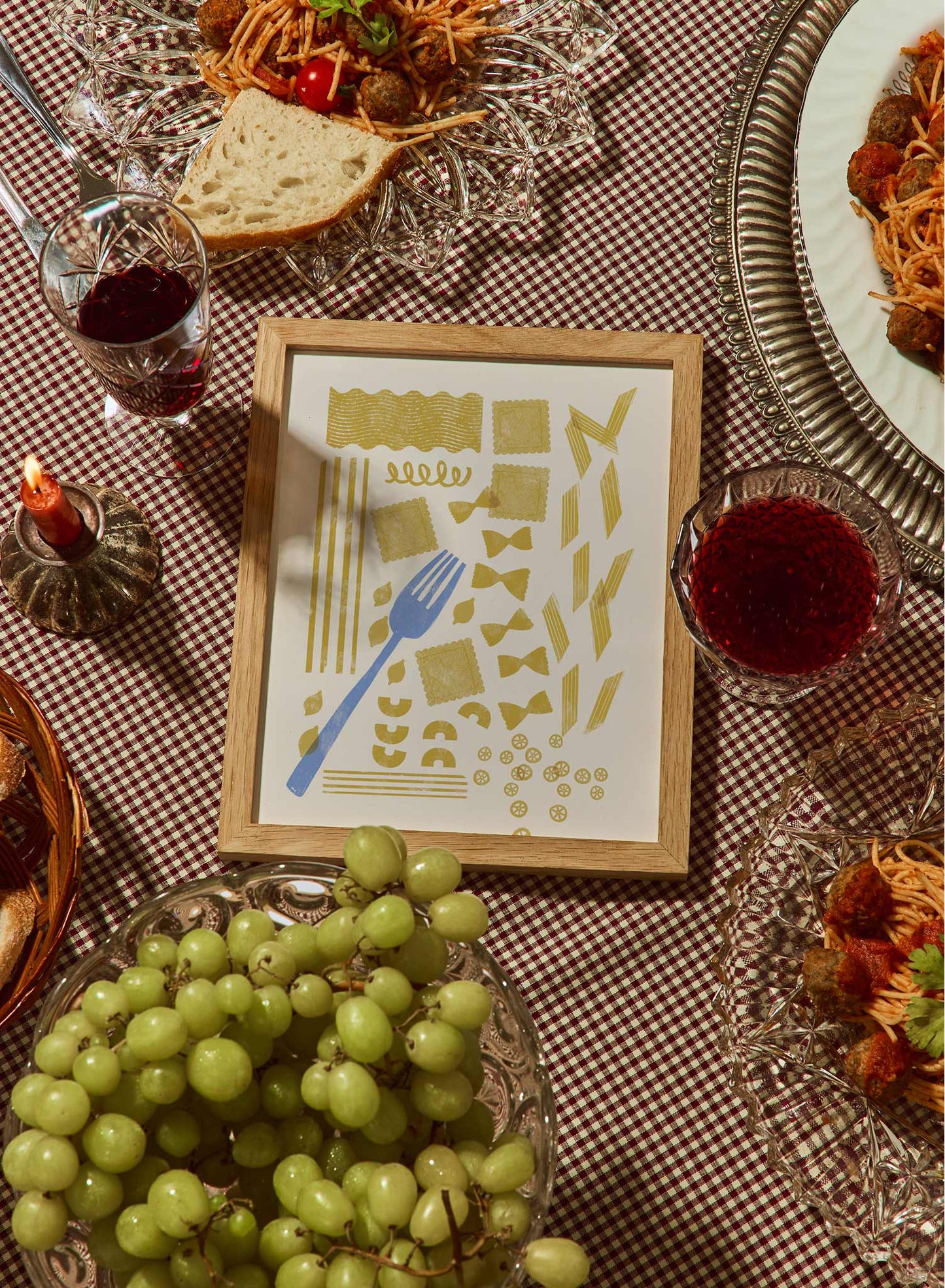 Envoie les nouilles, Affiche