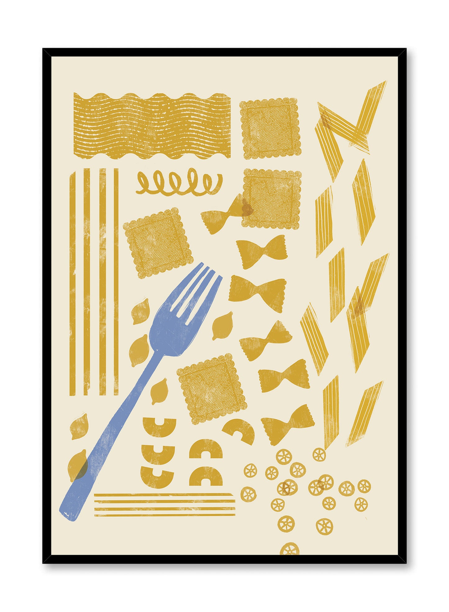 Envoie les nouilles, Affiche