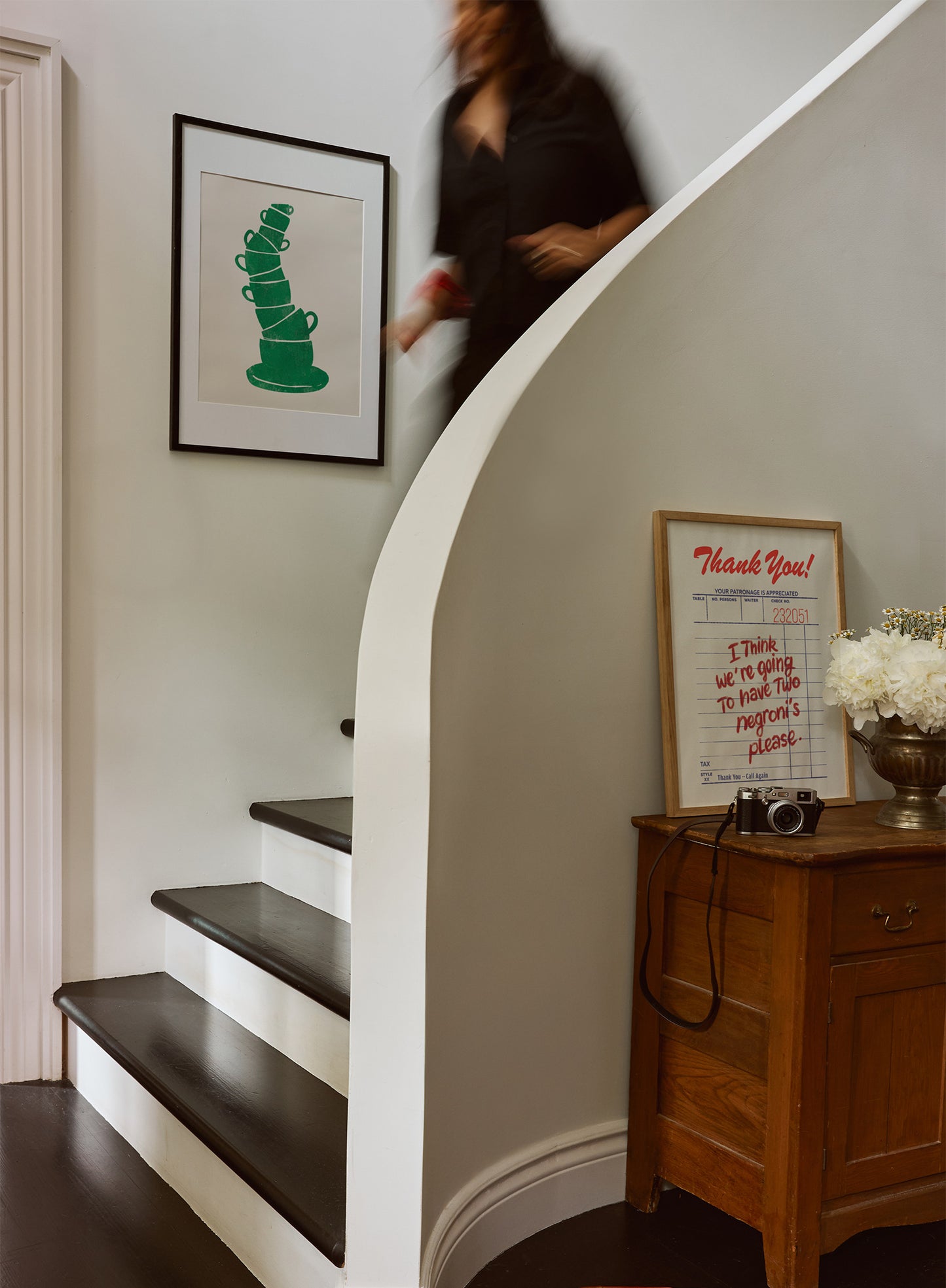 Tasses sur tasses, Affiche