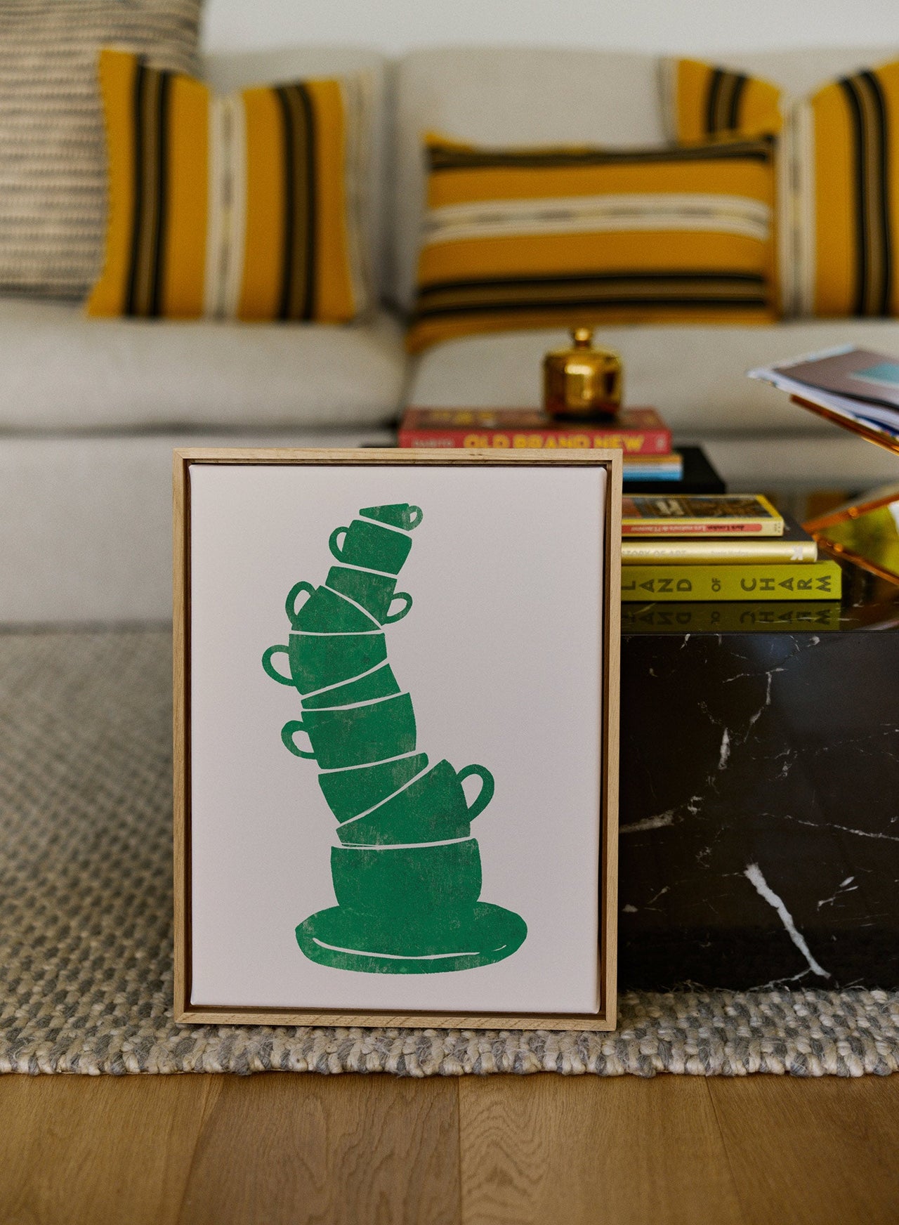 Mugs on Mugs, Canvas