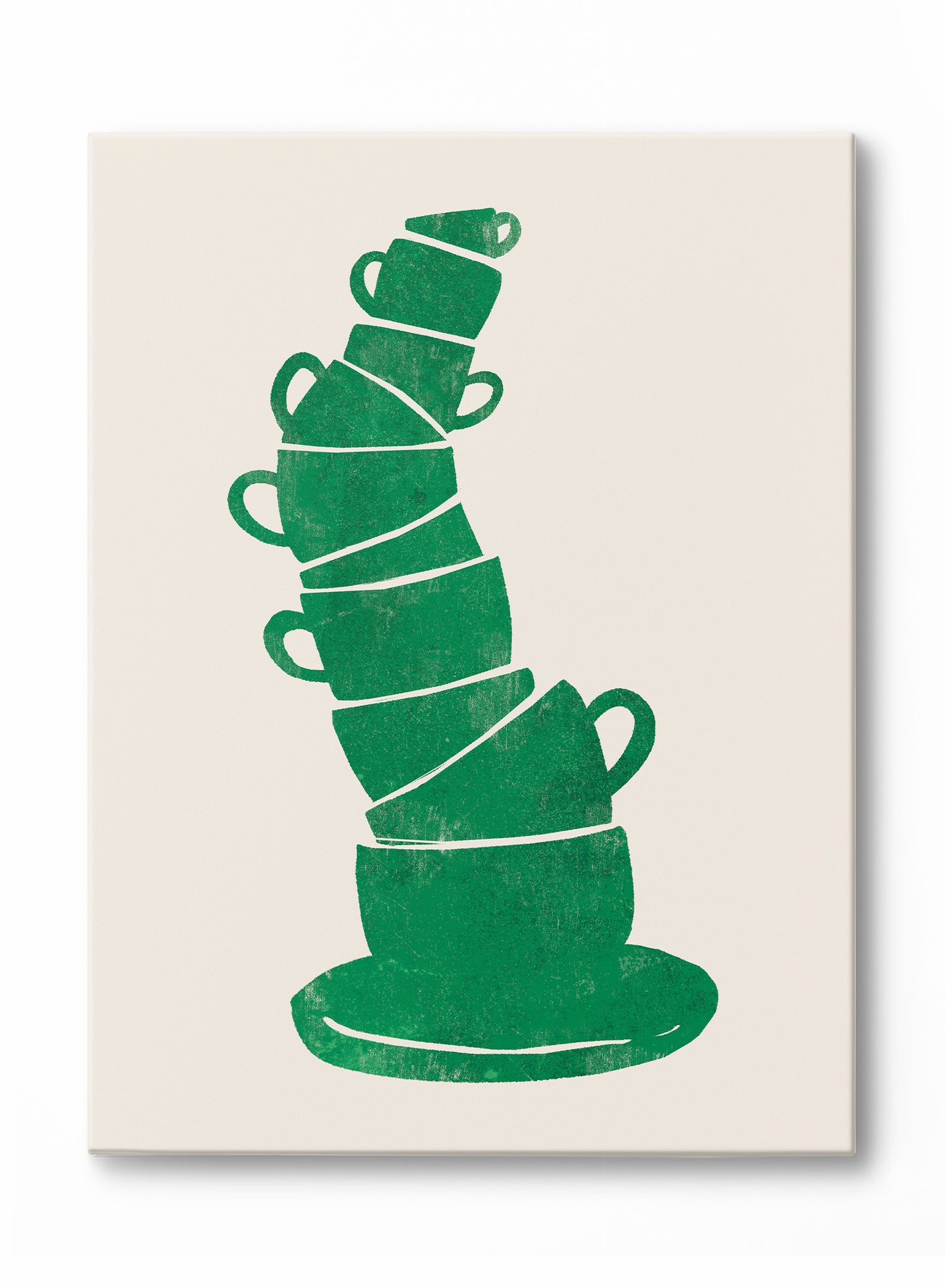 Tasses sur tasses, Affiche