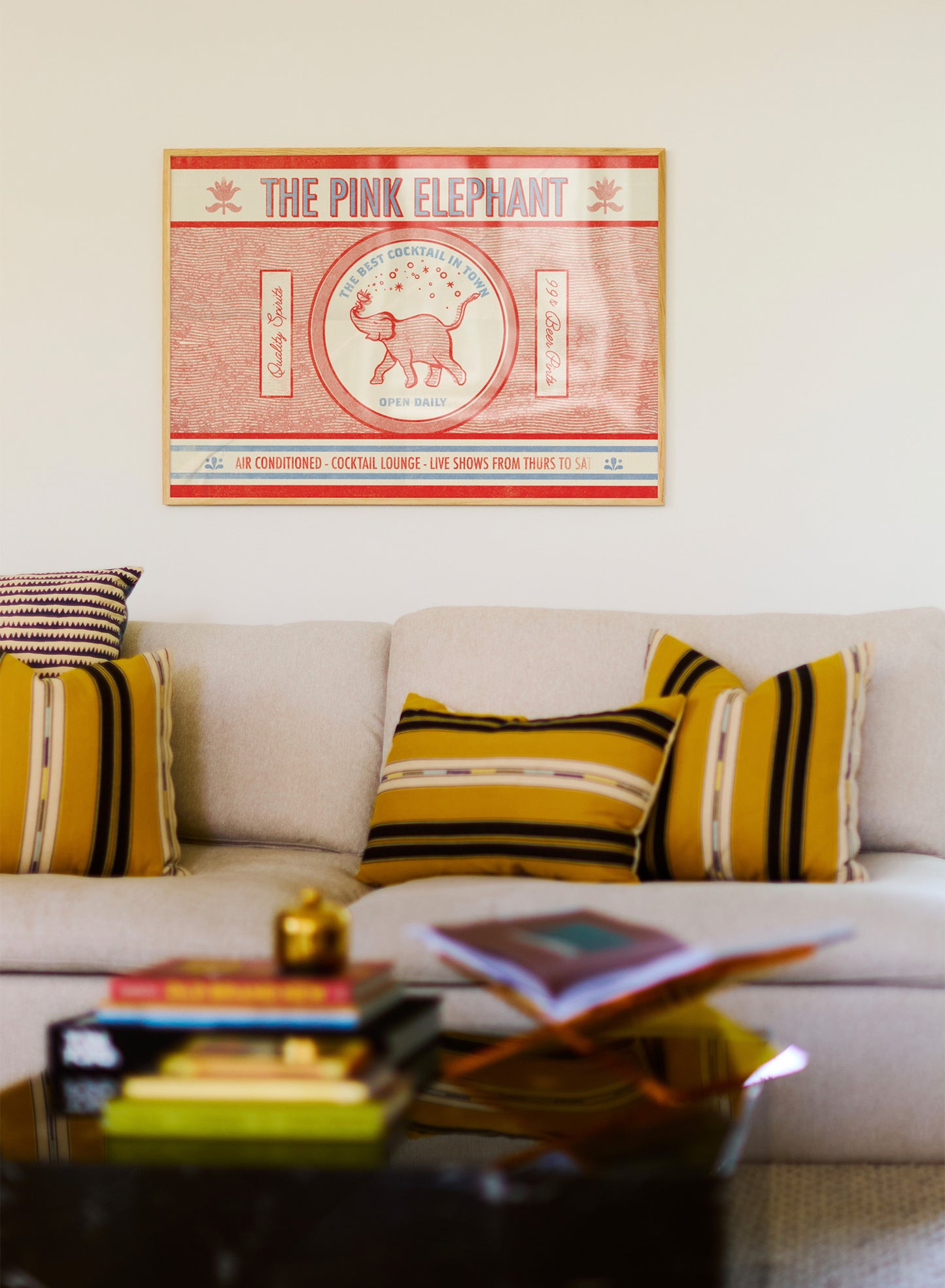 The Pink Elephant, Poster