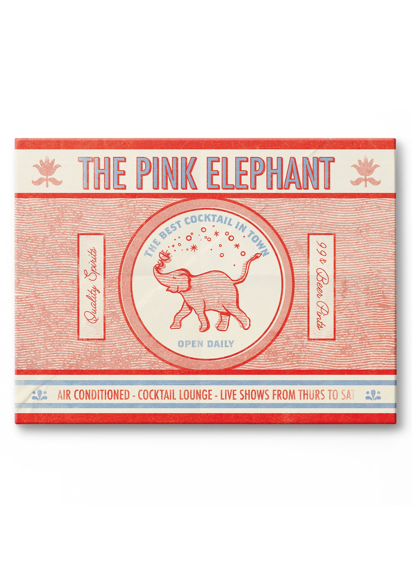 The Pink Elephant, Poster
