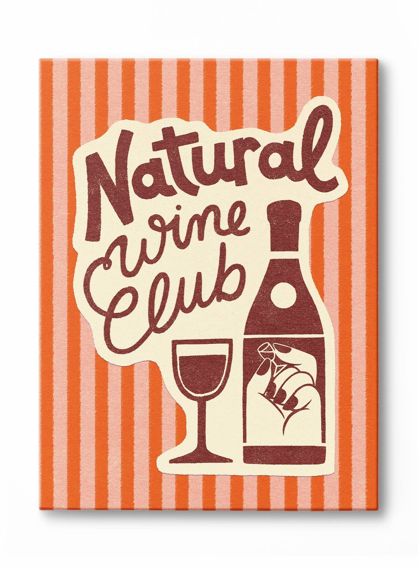 Club de Vin Nature, Œuvre sur toile