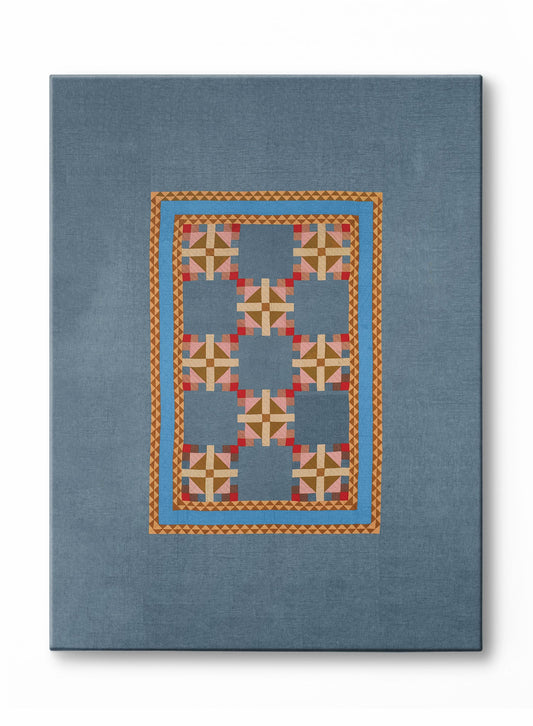 Indigo Heirloom, Canvas