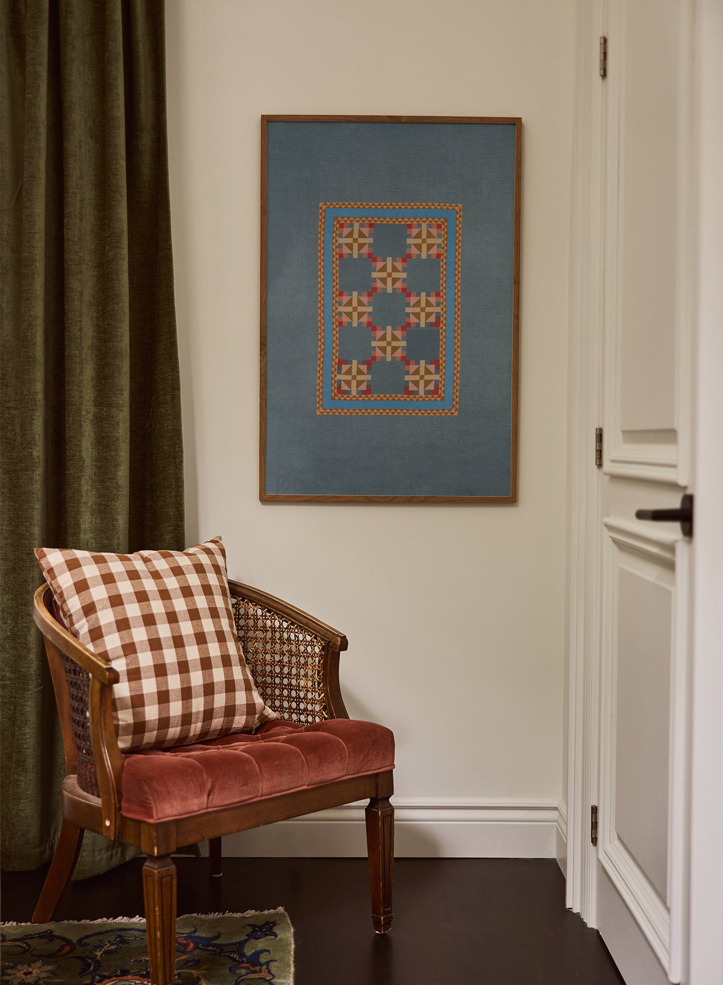 Un souvenir indigo, Affiche