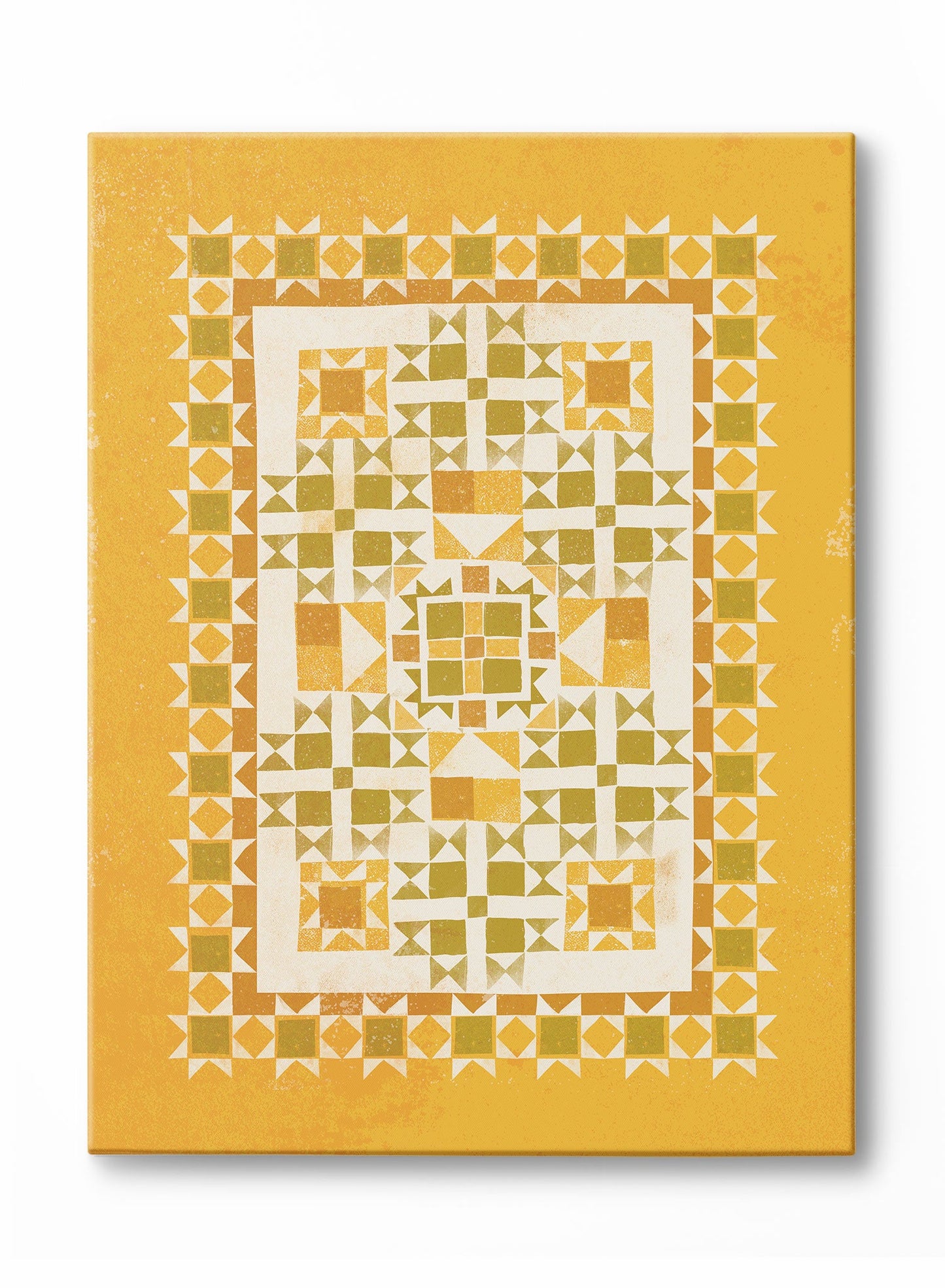 September's Mosaic, Canvas