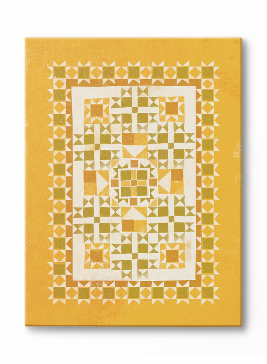 September's Mosaic, Canvas