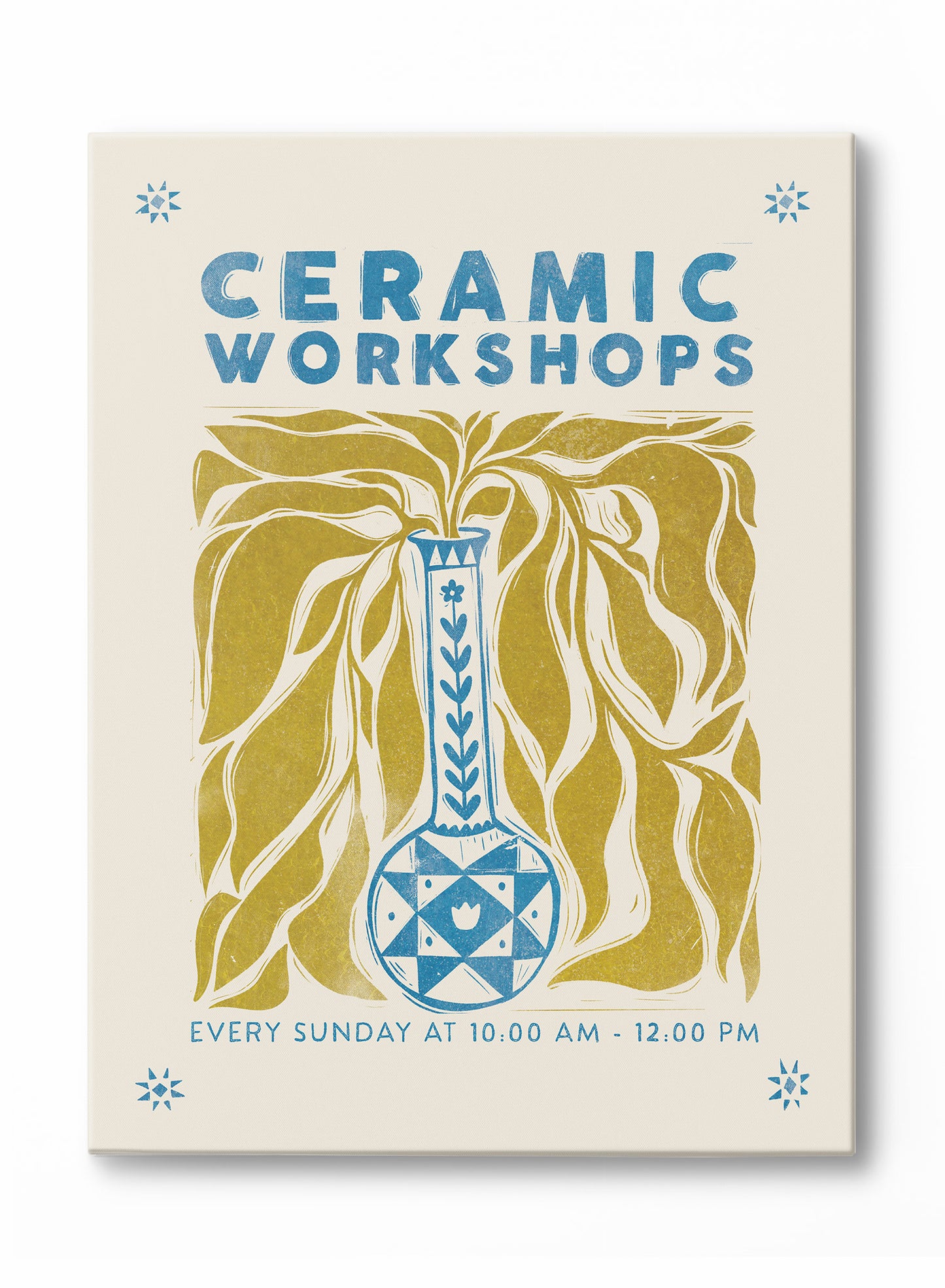 Un dimance à l'atelier, Affiche