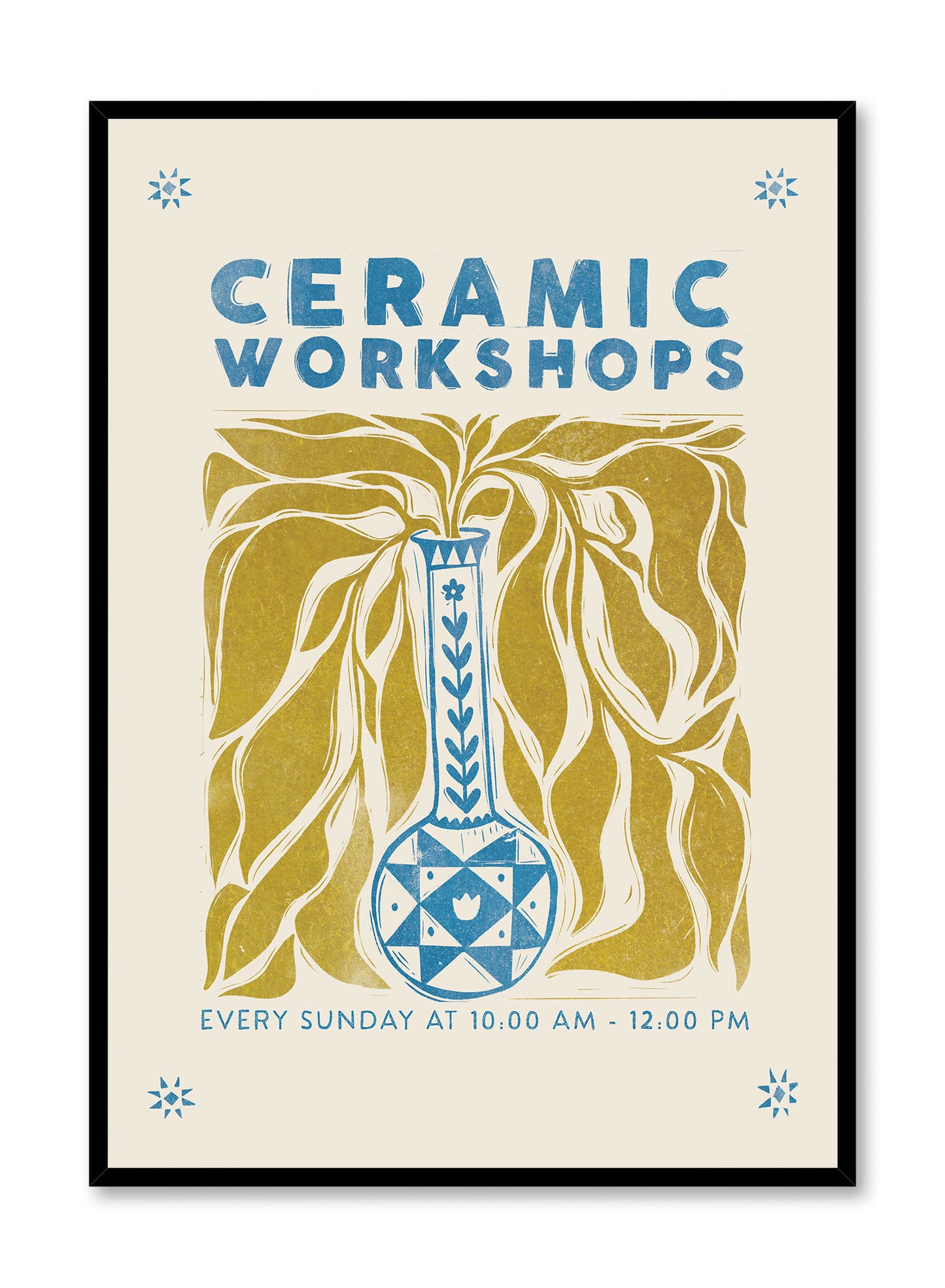 Un dimance à l'atelier, Affiche