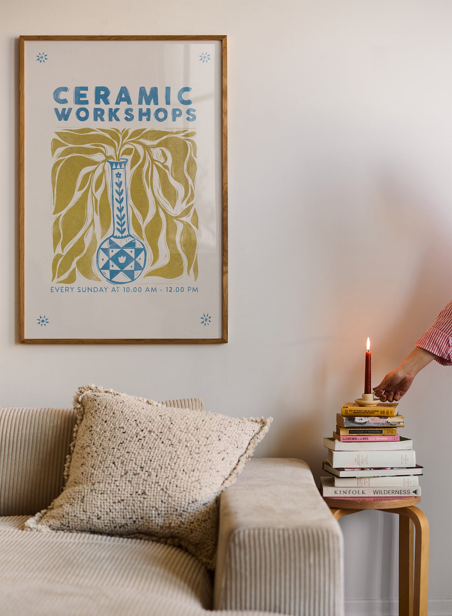 Un dimance à l'atelier, Affiche