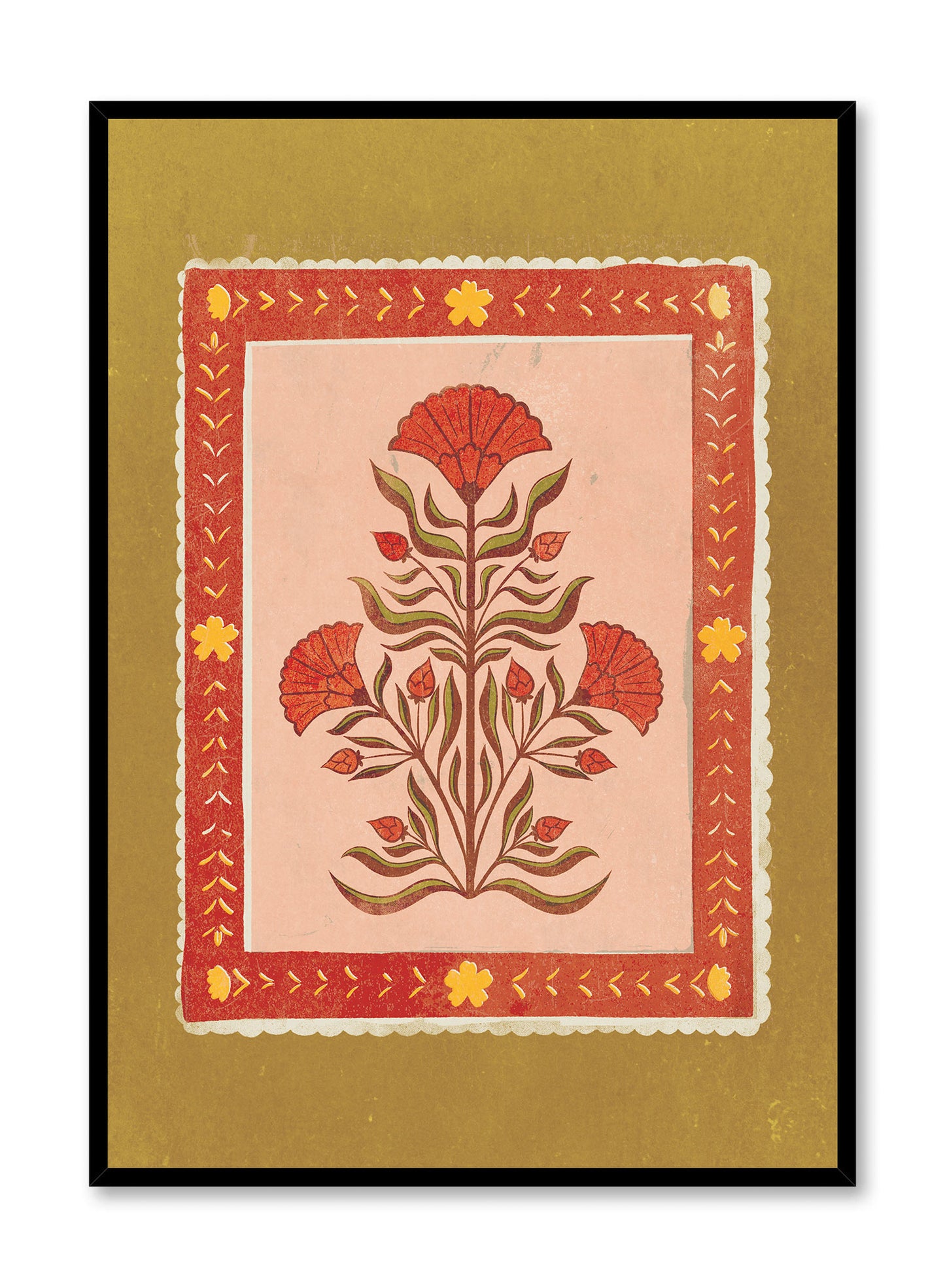 Fleurs d'autrefois, Affiche