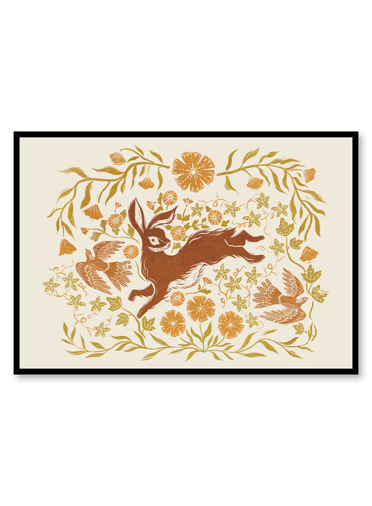 Hare & There, Poster