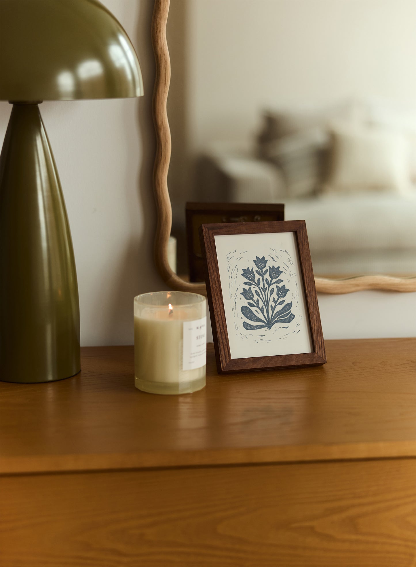 Silhouette fleurie, Affiche