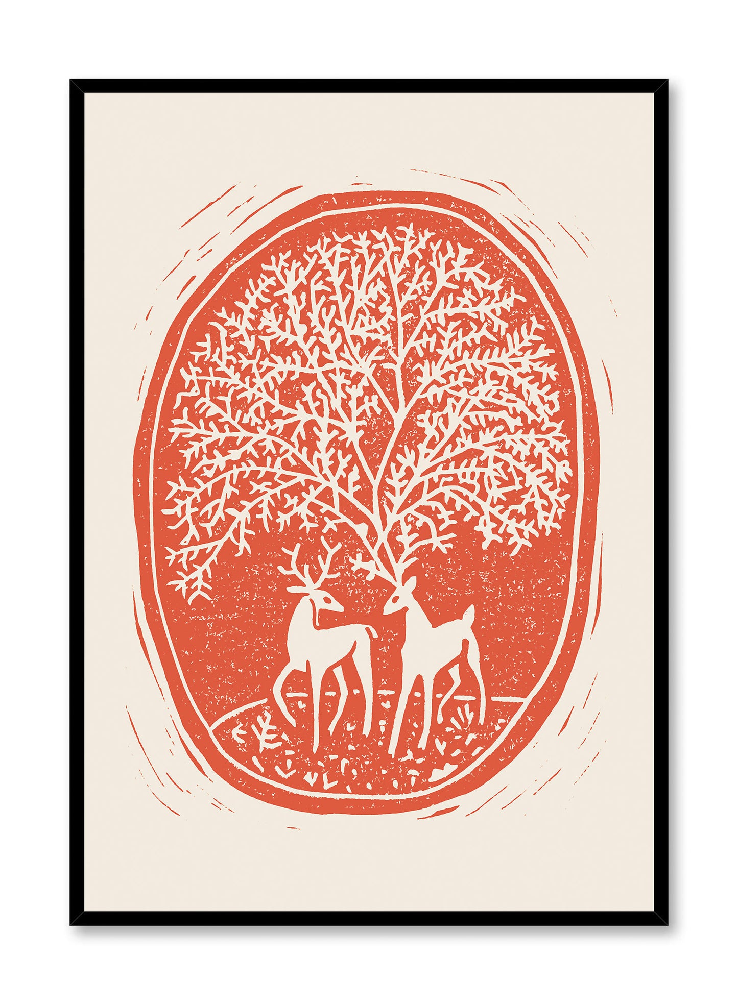 Sous les branches, Affiche