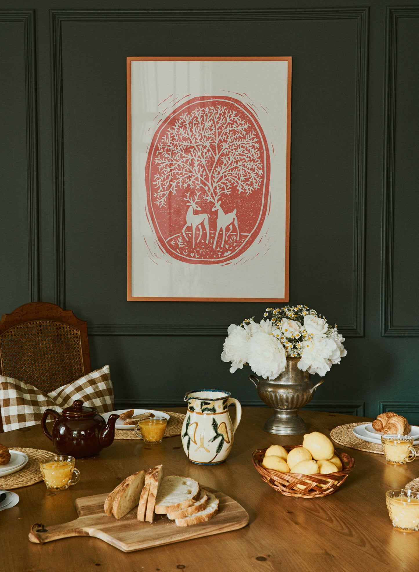 Sous les branches, Affiche