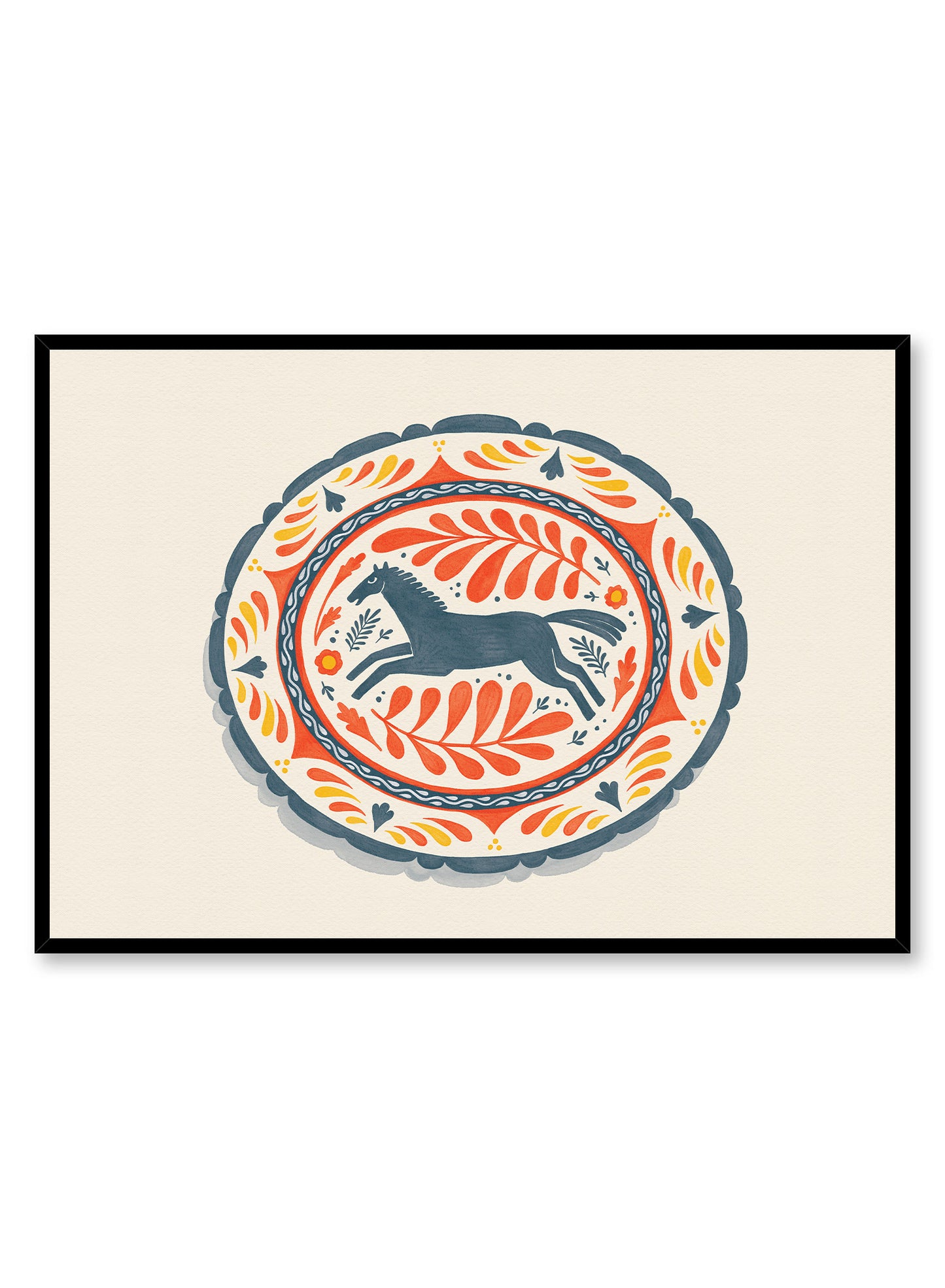 Assiette du dimanche, Affiche