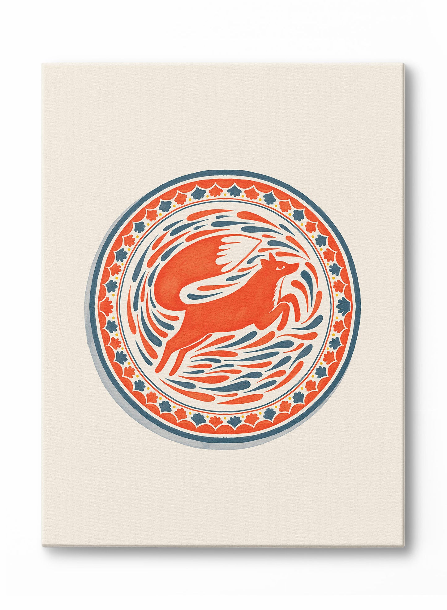 Dinner With the Fox, Canvas