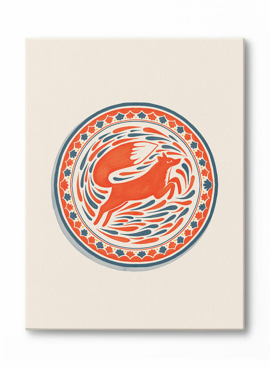 Dinner With the Fox, Canvas