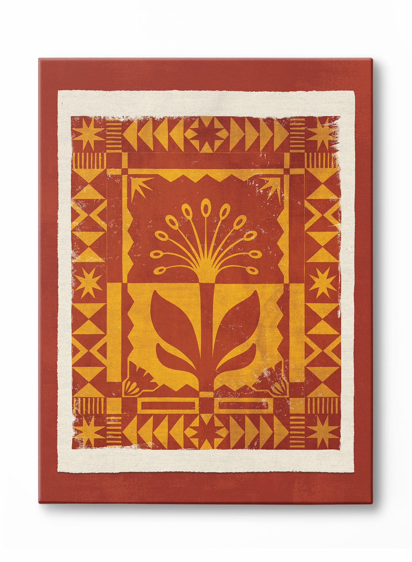 Courtepointe ensoleillé, Affiche