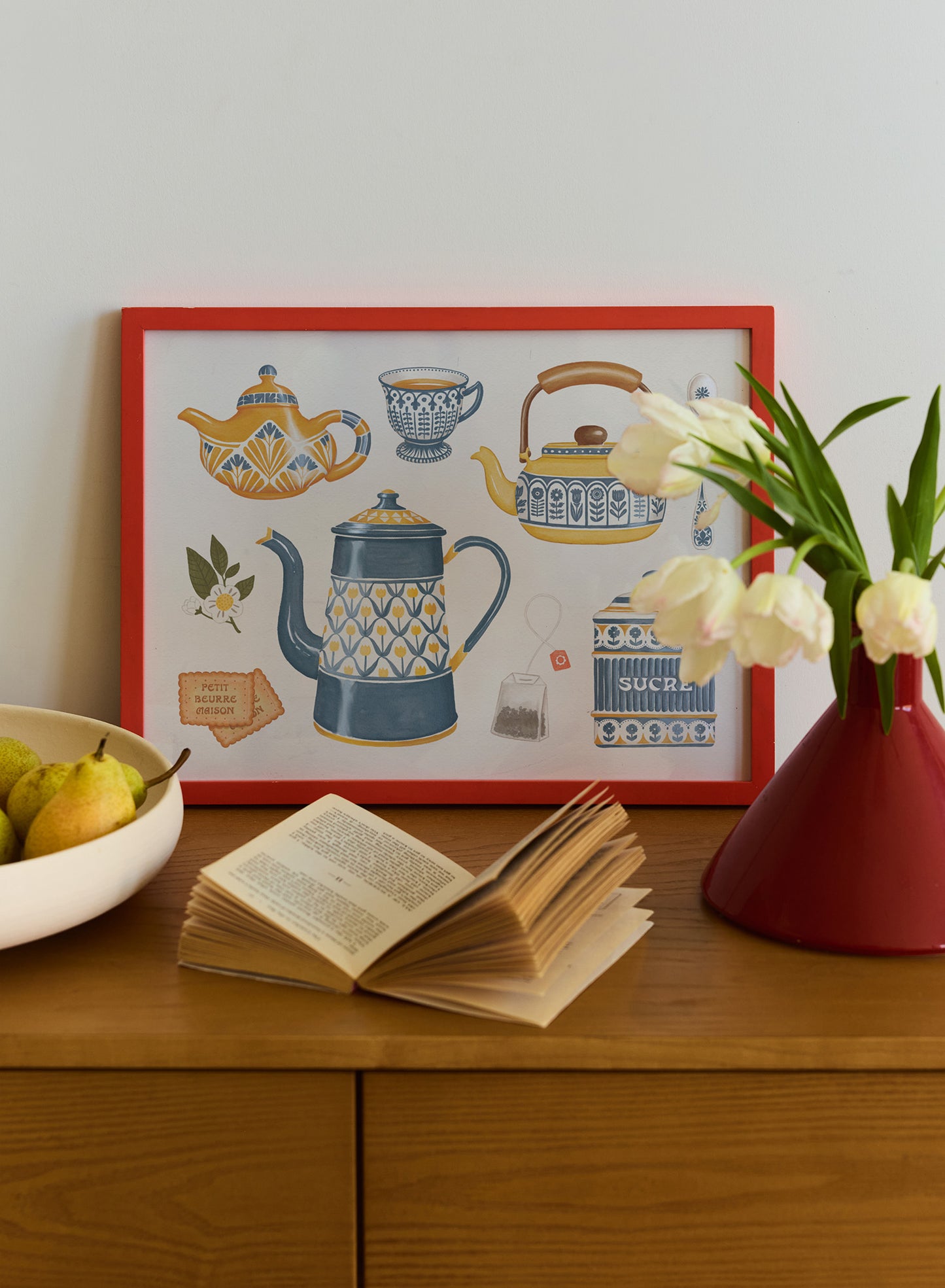 L'heure du thé, Affiche