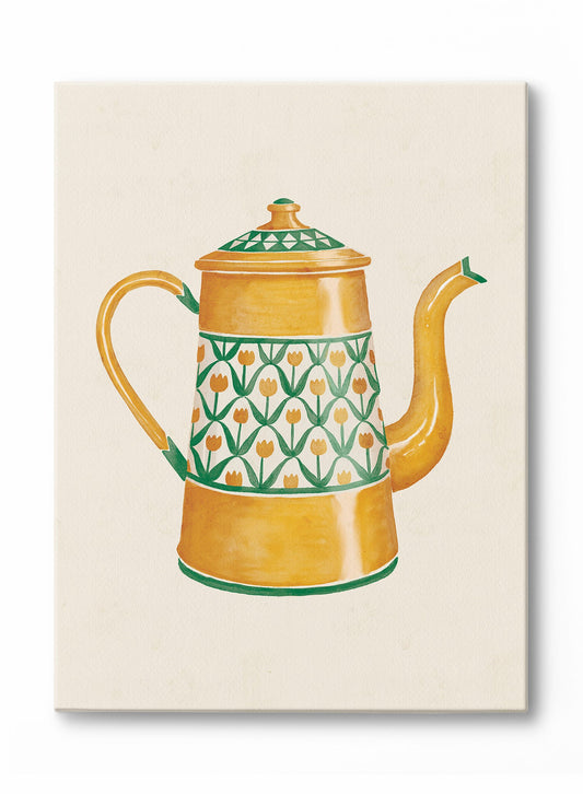 Tulip Teapot, Canvas