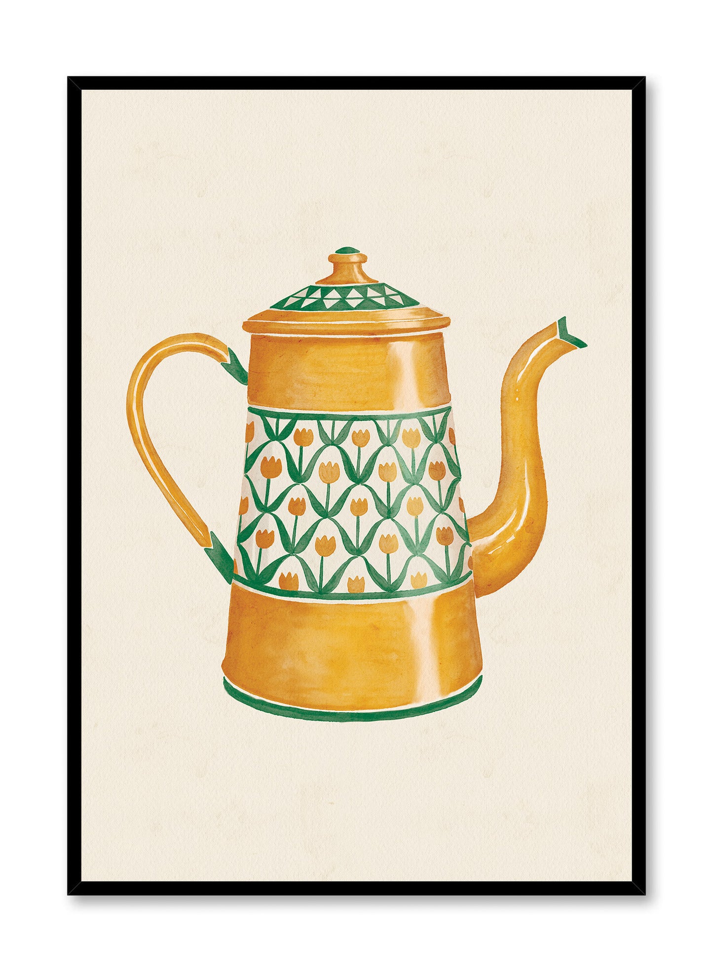 Tulip Teapot, Poster