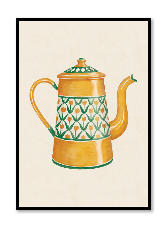 Tulip Teapot, Poster