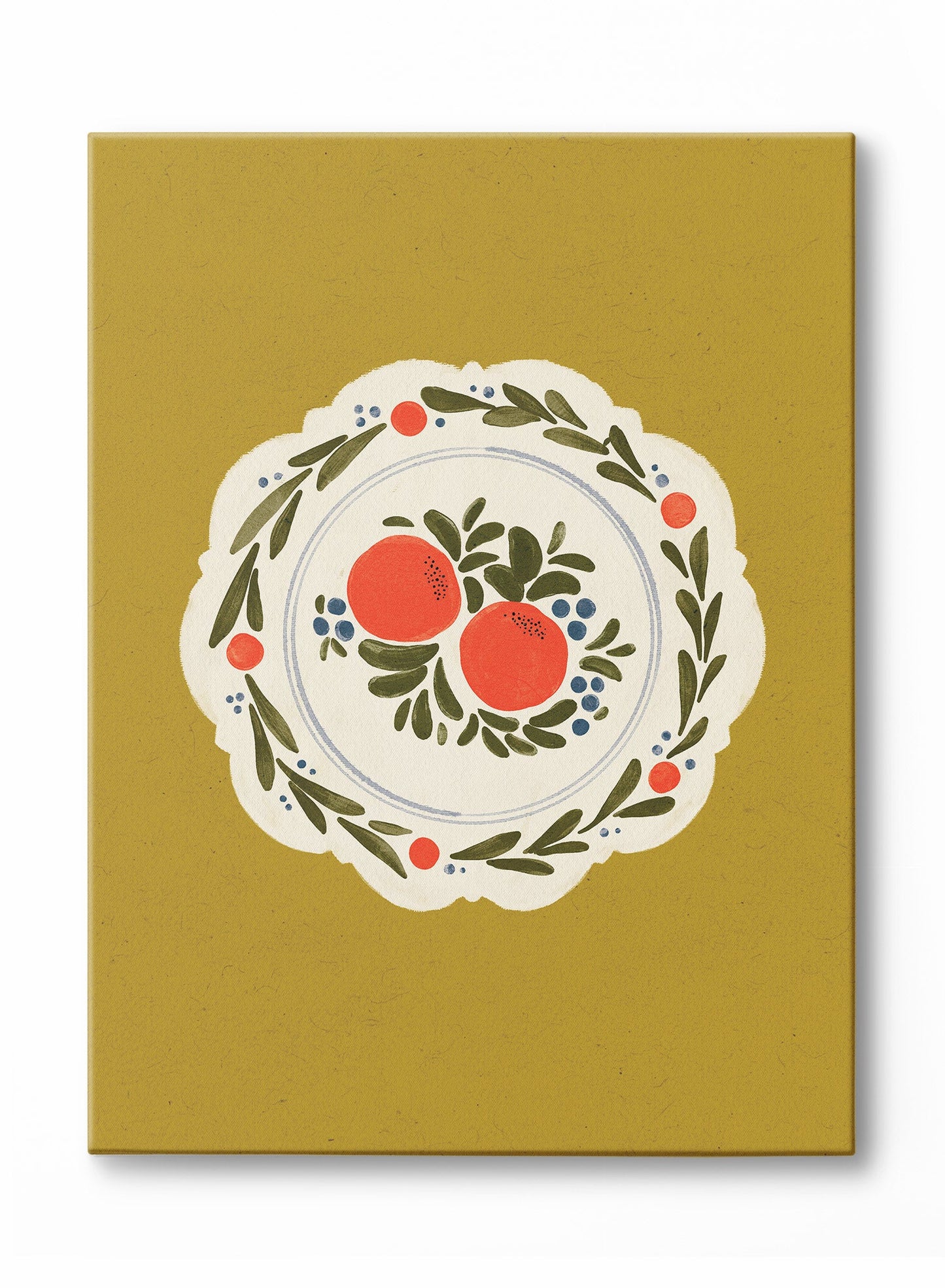 Heirloom Dish, Canvas