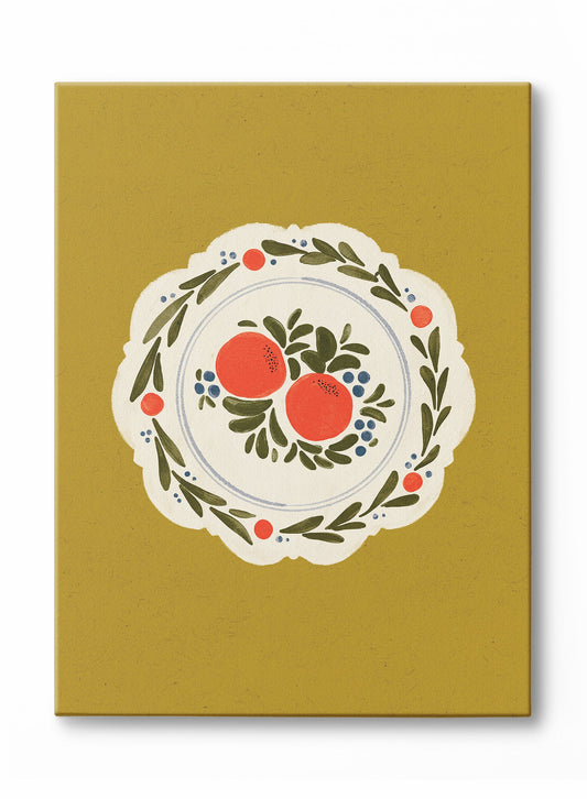 Heirloom Dish, Canvas