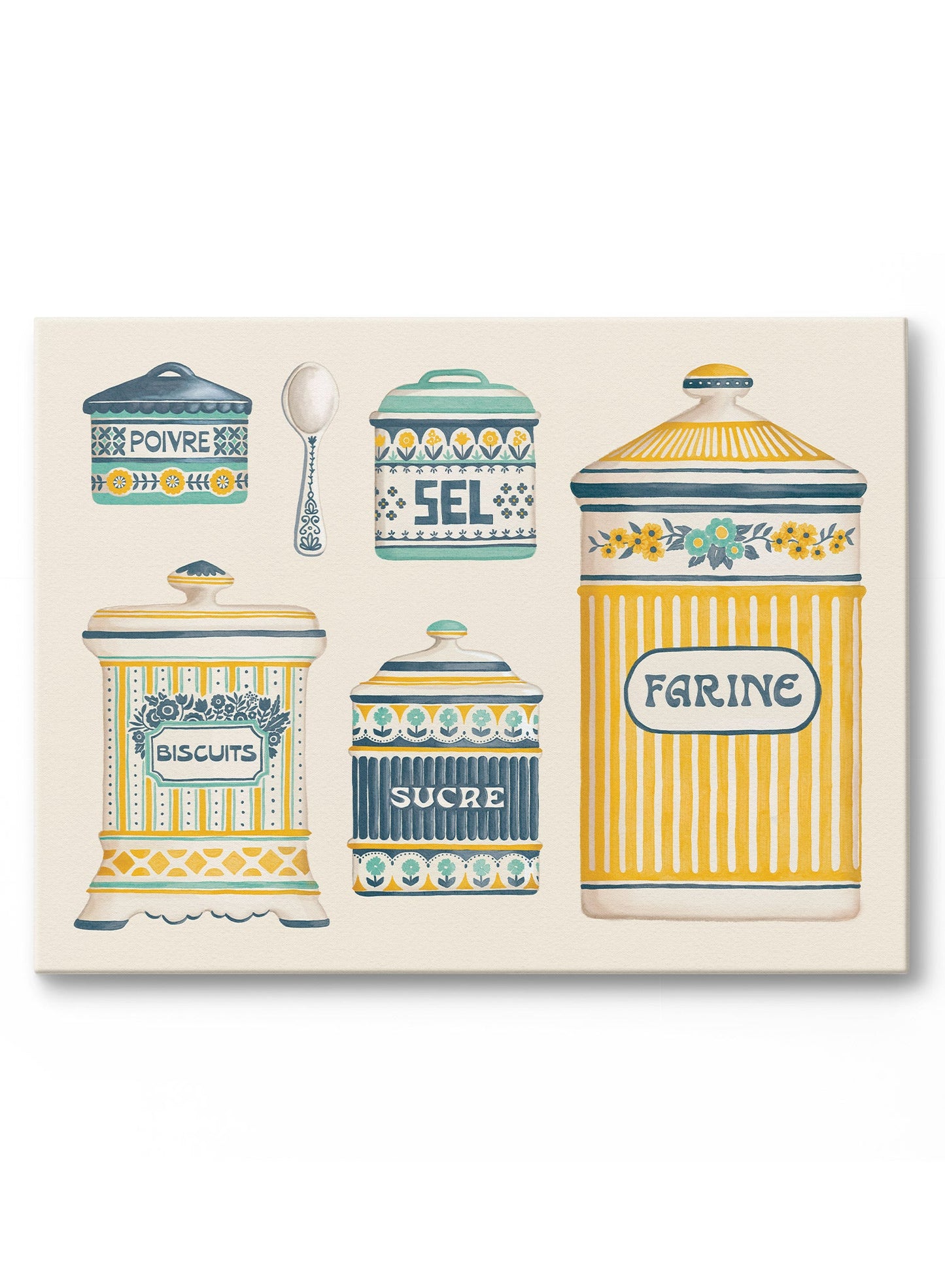 Cupboard Classics, Canvas