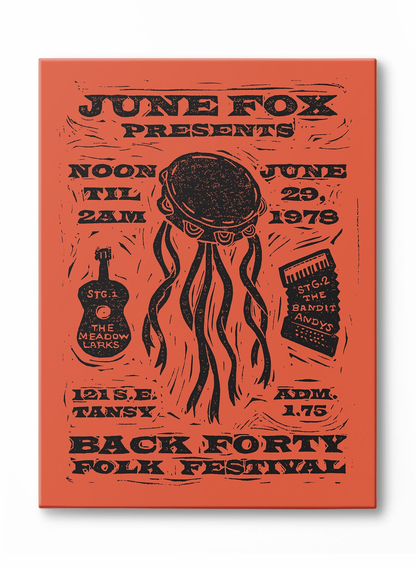 Bring Your Banjo, Canvas